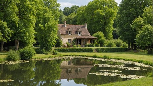 Séjournez dans des logements insolites au bord de l'étang en dordogne